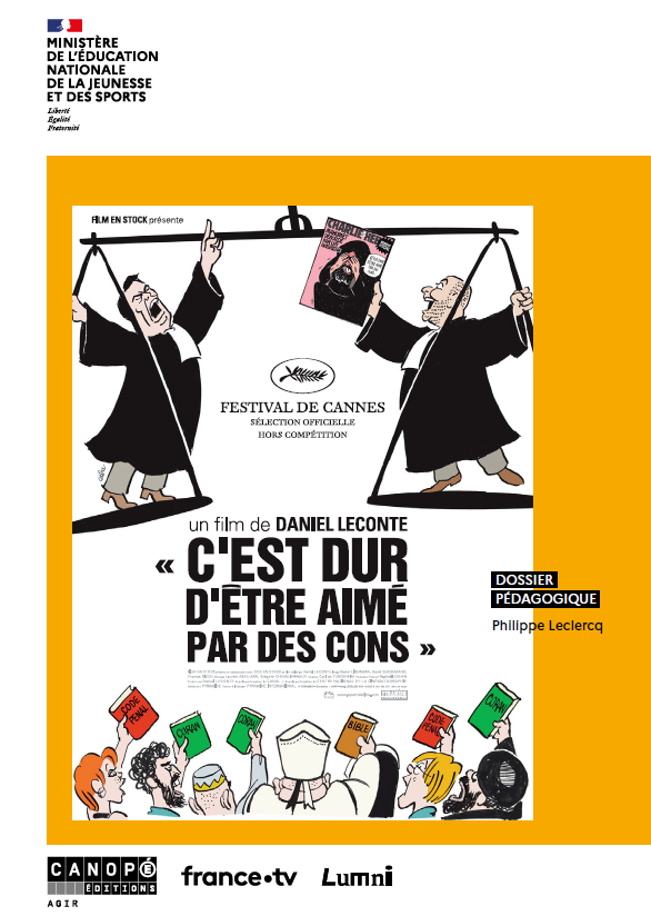 📽<a href="/reseau_canope/">Réseau Canopé</a> et <a href="/LumniFR/">LuMni 💡 • Pour en apprendre tous les jours !</a> vous proposent le docu de <a href="/dleconte/">Daniel Leconte</a> &amp; son dossier péda "C’est dur d’être aimé par des cons".
🗞Revenant sur le procès de <a href="/Charlie_Hebdo_/">Charlie Hebdo</a>  cette ressource aborde la liberté d'expression, la laïcité et les #ValeursDeLaRépublique.
cinema.lumni.fr/edutheque/film…