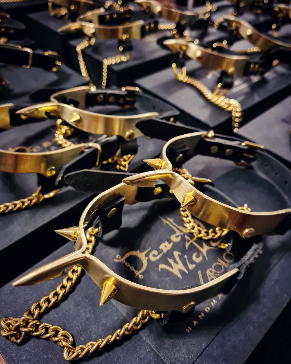 deadly_wicked's tweet photo. It was a busy day in the workshop yesterday! We managed to make a few and they're ready to be shipped. Your order will soon be with you!
#deadlywickedspurs #sexyspurs #bootspurs #highheelbootspurs https://t.co/b8r0uI2ytZ