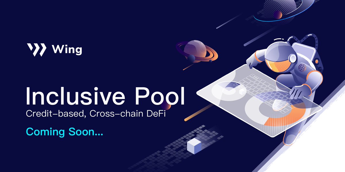 Wing_Finance's tweet image. There aren't many things potentially more exciting than the launch of our #InclusivePool, for it will let you experience true #credit-based lending through @OntologyNetwork's #OScore. #ComingSoon #LevelsToThis #DeFi 💰💰💰
