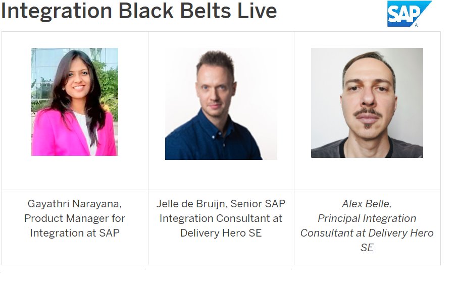 Join me in the next #Integration Black Belts live chat with Integration experts from Delivery Hero as we discuss the exciting Integration story which is transforming the way people order food online! Register -linkedin.com/events/integra…