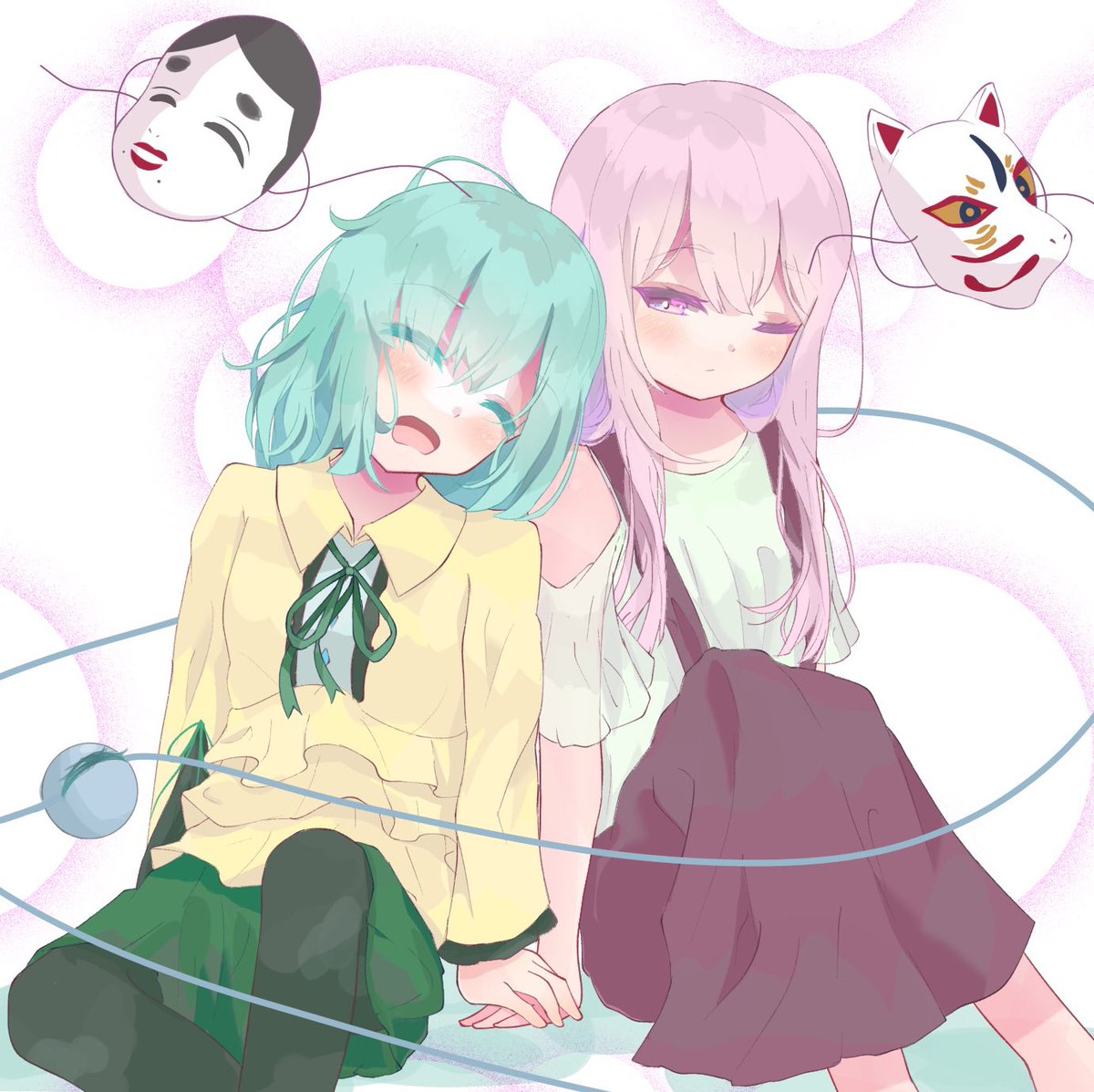 こいここ #古明地こいし #秦こころ #東方 #東方Project