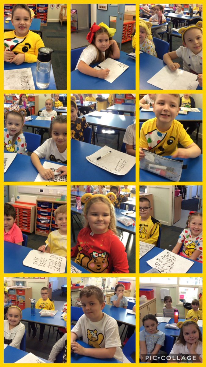 ASALeavers25's tweet photo. A great effort today from everyone in year 2! #ChildrenInNeed #ASACommunityChampion πππ https://t.co/CeekXL6AAx