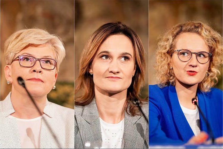 Save_Vilna's tweet photo. New women-strong government, offers hope and prosperity to Lithuania and Baltic states https://t.co/7QBoI5nhXl #Lithuania #HumanRights #election #antisemitism #savevilna @LithuaniaMFA @LithuanianGovt https://t.co/i0yxfLCTD2