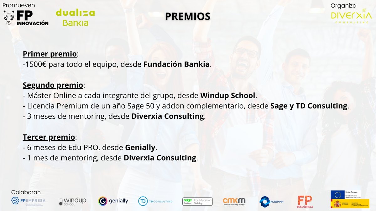 fpieventos's tweet photo. PREMIOS💥¡Os dejamos el recordatorio de los premios que tendrán los ganadores de FORMAT&amp;T! 

Aunque os recordamos, para nosotr@s l@s ganadores ya sois todos simplemente por participar✅

Gracias a todos los patrocinadores que lo han hecho posible❣️ https://t.co/taLHTLTSjV
