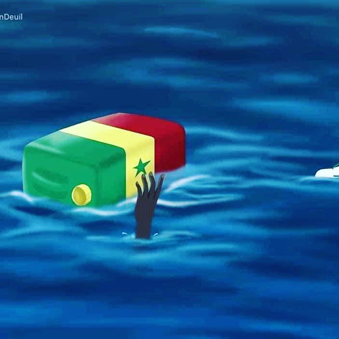 Ils meurent en groupe, par centaines , avalés par la mer ou ensevelis par le sable du désert tout cela à cause de la malgouvernannce, la
Corruption, le gaspillage et le bradage de nos ressources et la capitulation de nos états devant les intérêts des multinationales