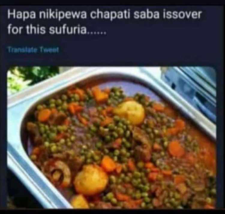 Tuongeze chapati kumi mzigo uende fair😅😅