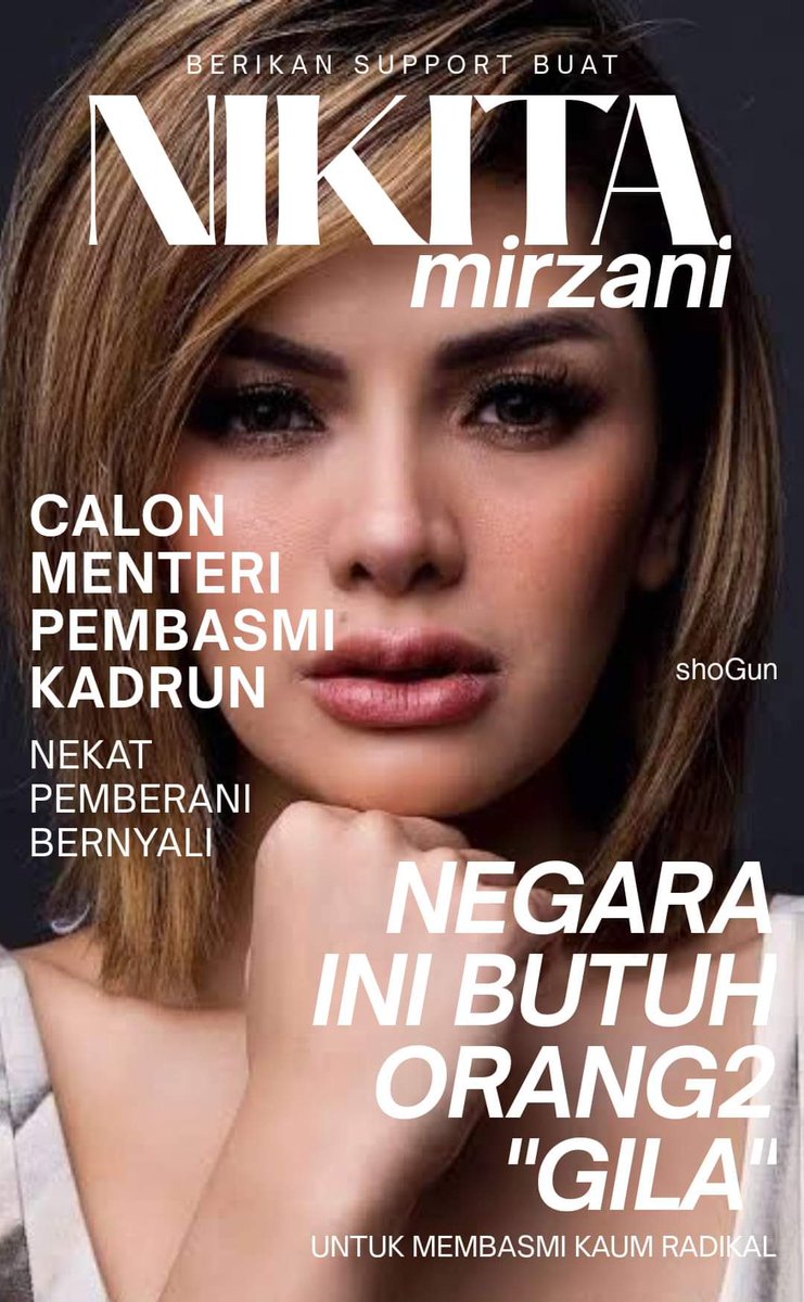 Wah ada calon menteri pembasmi kadroen? 🤭😳