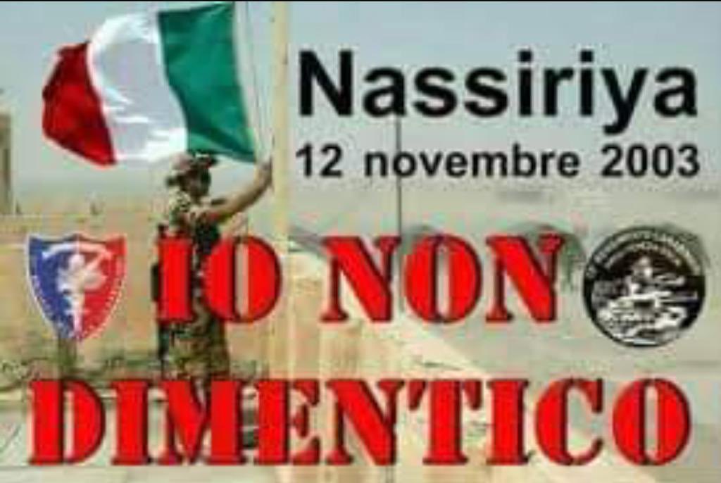 Ieri decorreva l’anniversario dell’eccidio di #Nassiriya . Nessuno dimenticherà i nostri valorosi ragazzi dei ⁦⁦⁦<a href="/carabinieri_na/">Arma dei Carabinieri</a>⁩ Il Paese continua a ringraziarli