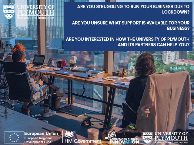 STRIDE_UoP's tweet photo. 1 hour to go until our Virtual Pop-up centre is going live on Facebook. Be sure to join us to ask questions about the support available to business struggling with the current uncertainty
https://t.co/2BBdgPFg9G 
@PlymUni @growthskillshub @cornwallchamber  @CornwallClld https://t.co/oa15UpfhkR