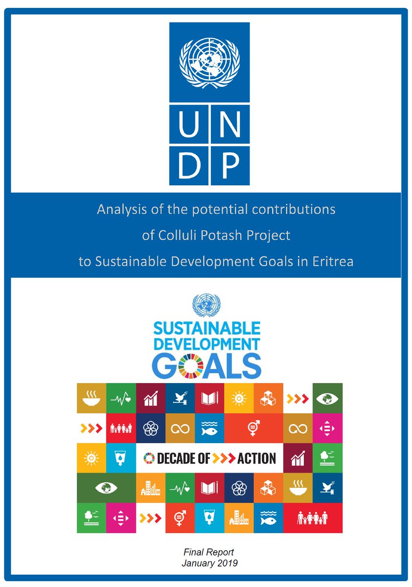 Undp Eritrea Eritrea Undperitrea Analysis Of The Potential Contributions Of Collulipotash Project To Sustainabledevelopmentgoals In Eritrea Read More T Co 44b9uxdzl3 Undpafrica Agenda30 Sdgs Wakiaga