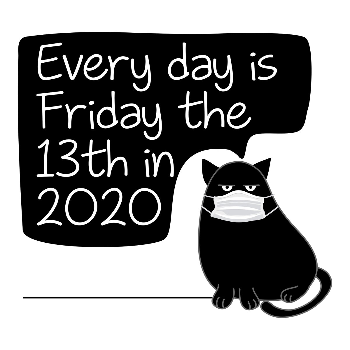 DrCerrati's tweet photo. Just another Friday the 13th in 2020. #twice #typical2020 #GoodLuckEveryone https://t.co/Qb3lNf3j6t