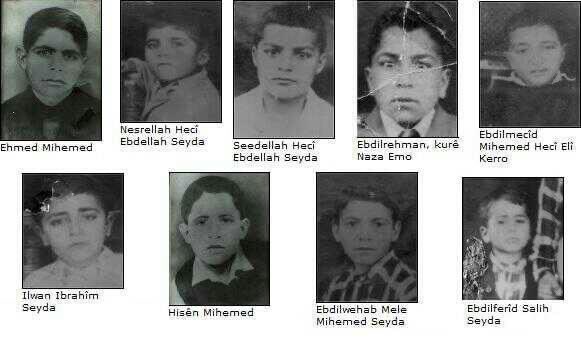 ersincelik44's tweet image. Îro salvegera 60’emîn ya komujiya #SînemaAmûde ye.
Di Sîne-Amûdê de 283 zarokên Kurdan bi saxî hatin şewitandin. Emê soz didin!
Em li xetre wan zarokan #sînemayakurdi geş bikin, bi çavên hestê Kurdewarî çîrokê xwe dest bigirin, li her derê dinyayê belav bikin. #komînafilmarojava