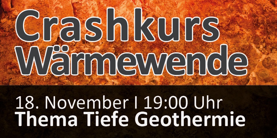 GfKD_2025's tweet photo. ++Crashkurs Wärmewende - Diskutiert mit uns über die Tiefe Geothermie. Einführung in das Thema gibt Dr. Torsten Tischner, Bundesanstalt für Geowissenschaften und Rohstoffe Hannover

Einwahldaten &amp; Folien der ersten Wärme-Crashkurse: https://t.co/uMk5Uqzfr1 https://t.co/7jOKOS8u32