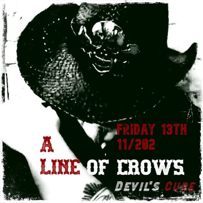 alineofcrows's tweet image. The big day has arrived!! STAY TUNED for Devil's Cure which will be available to buy everywhere, on all the usual platforms, worldwide,  iTunes, Spotify, Deezer, Bandcamp, Amazon etc...etc.... #debutday #alineofcrows #devilscure #echozone