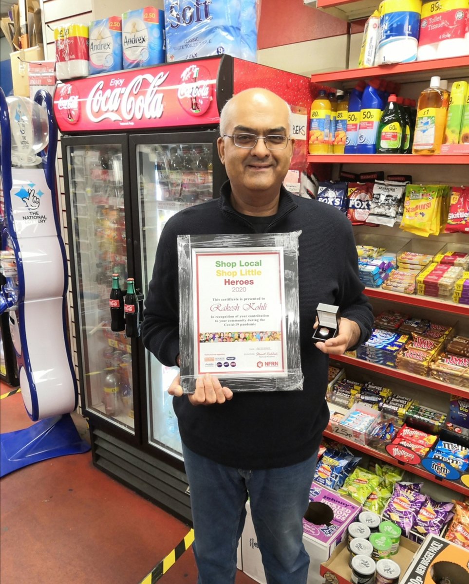 TheFed_Online's tweet photo. Well done to Rakesh Kohli for receiving his Shop Local, Shop Little Heroes certificate and badge!
#ShopLocalShopLittleHeroes #COVID19 https://t.co/Hg82bcaOyI