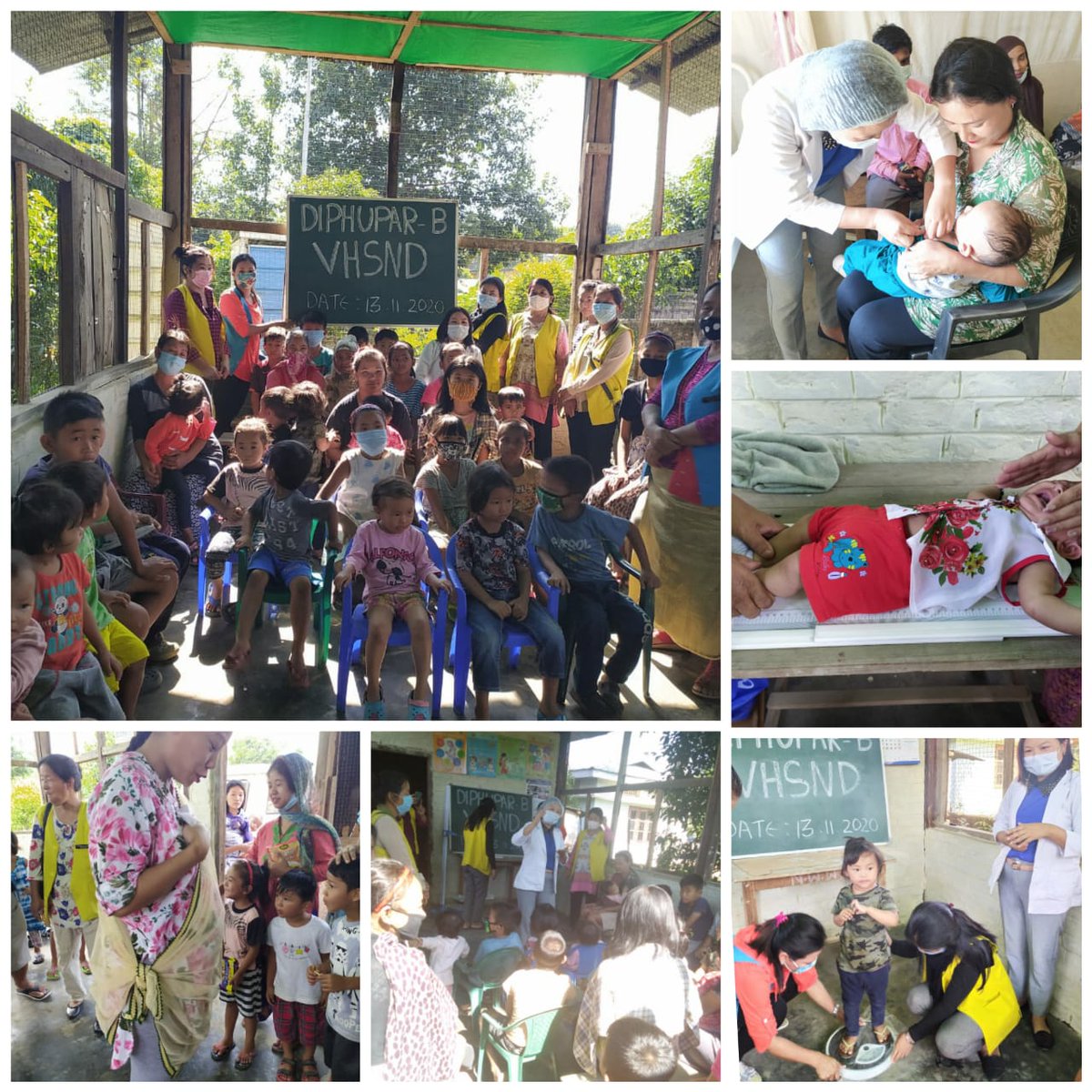 visielhouno's tweet photo. VHSND conducted at Diphupar B HWC.  ANC/PNC consultation and  immunization delivered besides health talks on Dental care and personal hygiene. @pairson4 @USAID_NISHTHA @NNagaland @NagalandNhm https://t.co/07W6IfTWIJ