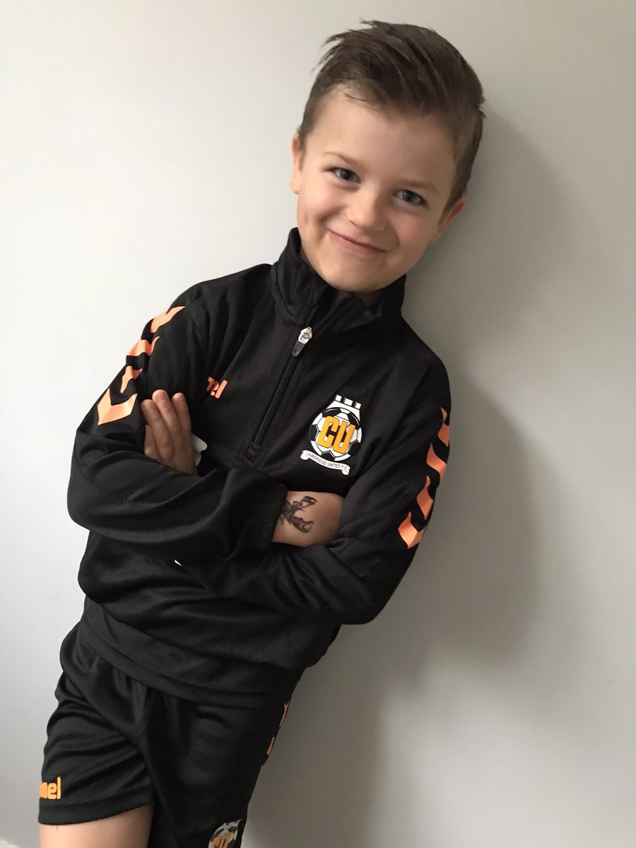 MrsKimBonner's tweet photo. Hero day at school and Joey went as his ultimate hero @markbonnercufc @CambridgeUtdFC ❤️ https://t.co/SUSQgt6UsW