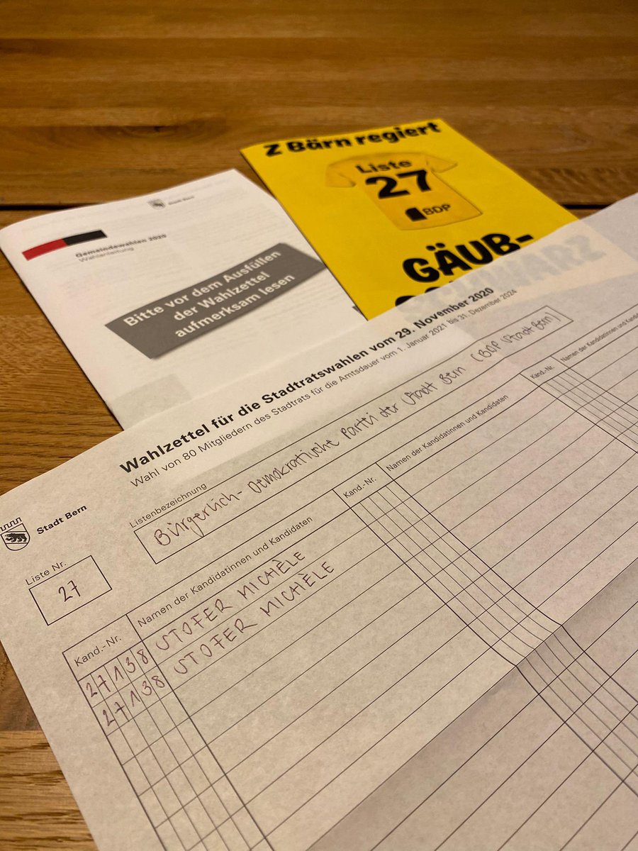 michelestofer's tweet photo. Ich würde mich sehr freuen, wenn ihr mich 2x auf eure Liste setzt (und eventuell sogar die Liste 27 angibt)😇 MERCI VIUMAU!💛
#stadtrat #stadtbern #wahlenbern #politik #teambdp #bdp https://t.co/JK8cZH9g97