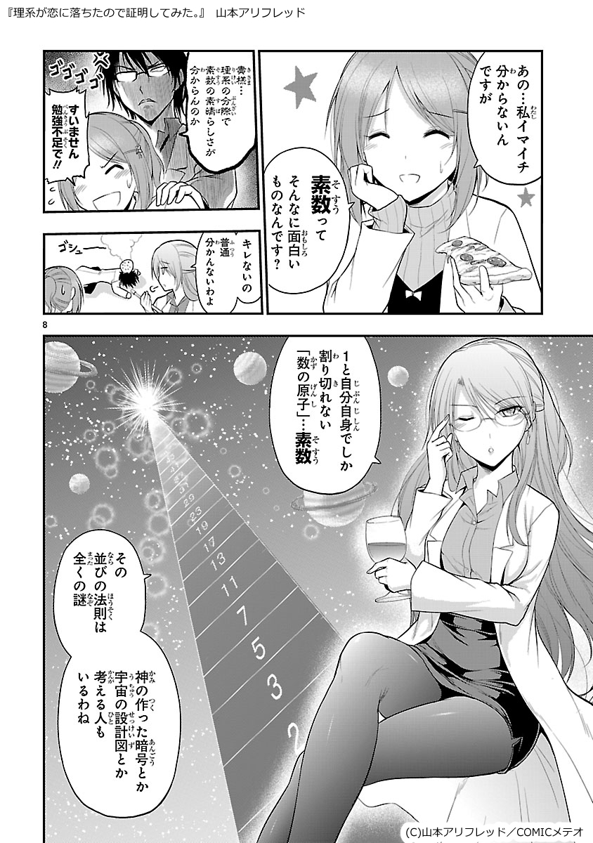 素数とは何かを説明するはずだった漫画 