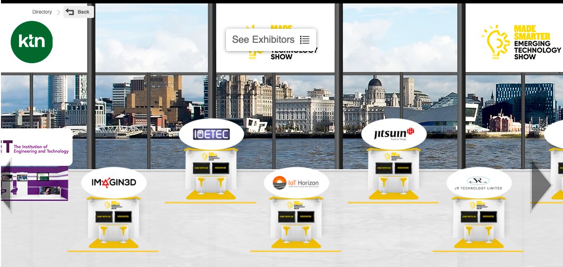 IUK_Mfg's tweet image. It&apos;s finally here!  The #MadeSmarter #EmergingTechShow at #DigiMfgWeek org by @TheManufacturer brings together 50 innovative digital technology providers.  Come along and meet all our amazing exhibitors.  And don&apos;t forgot to pop by the KTN and @innovateuk stands and say hello!