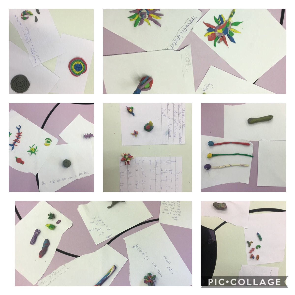 HTPSMissGoddard's tweet photo. We loved being creative and designing our own virus https://t.co/8bOyykUBlS
