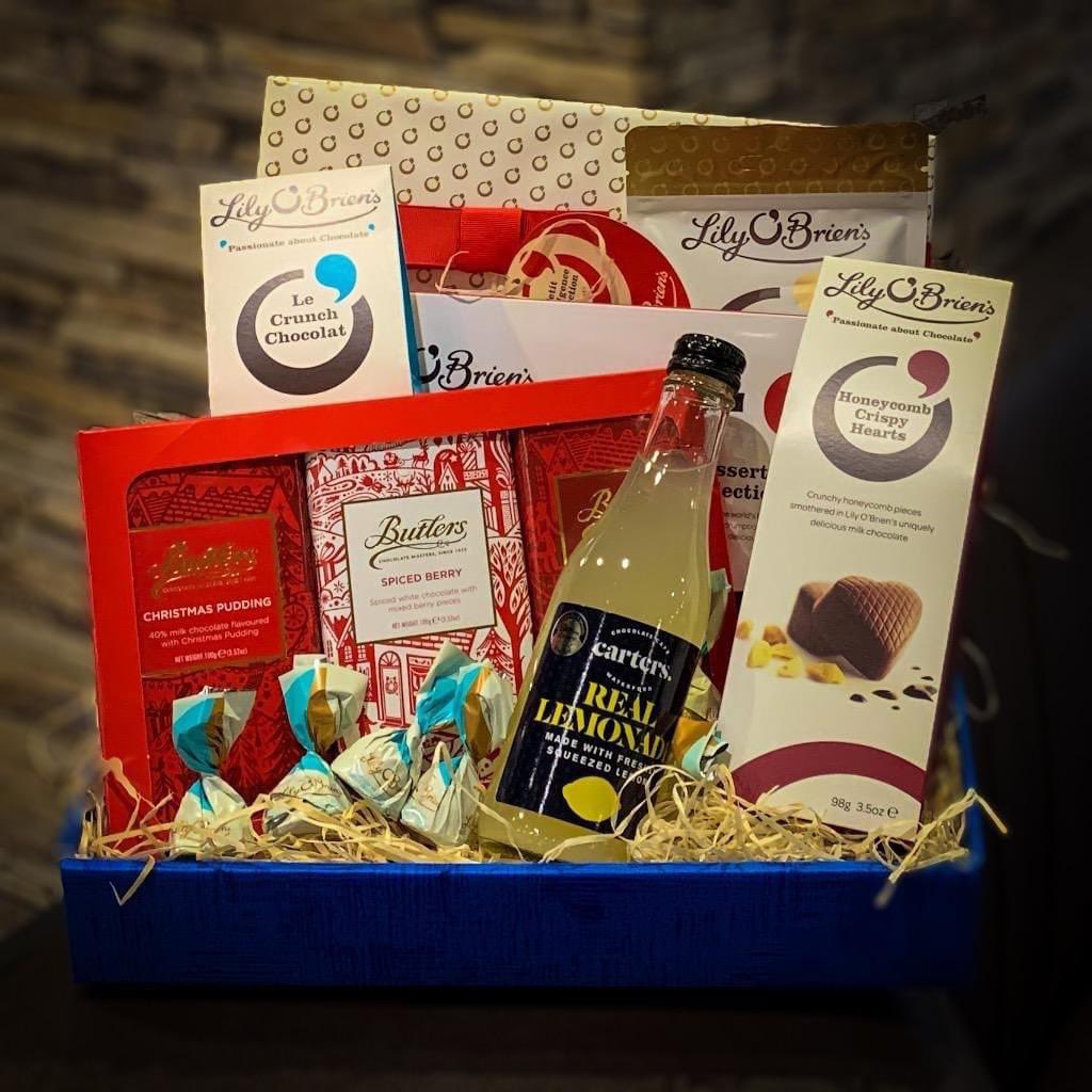 A Carter’s Chocolate Café Hamper is a lovely way to say Thank you &amp; Happy Christmas to a loved one or client! We have something for everyone &amp; if you can’t pick up we can deliver! Dm or call us on 051-841802.
#supportlocal #hampers #gifts #BuyIrish #lovecarters
