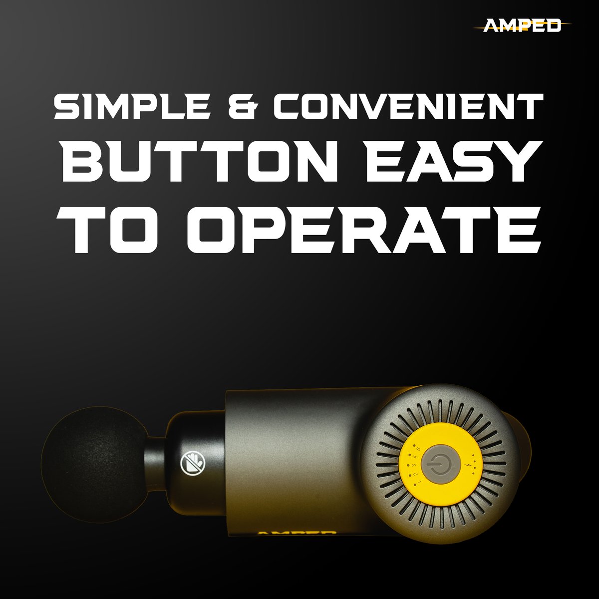 AmpedGroup's tweet image. Our massage guns are equipped with simple buttons &amp;amp; indicators that allow easy &amp;amp; convenient massages anytime, anywhere! 🌟   

#batteryindicator #batterylight #speedcontrols #intensitycontrols