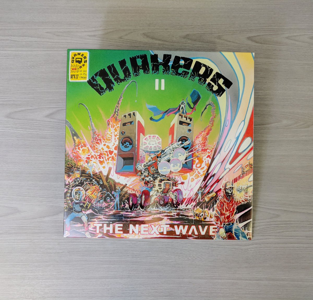 normanrecords's tweet image. ALBUM OF THE WEEK: ‘II - The Next Wave’ by Quakers

Quakers take the top spot this week with their long-awaited second record, a kaleidoscopic collision of hard-funk samples &amp;amp; abstract yet playful rhymes which form punchy hip hop miniatures.

@stonesthrow 
normanrecords.com/records/183826…