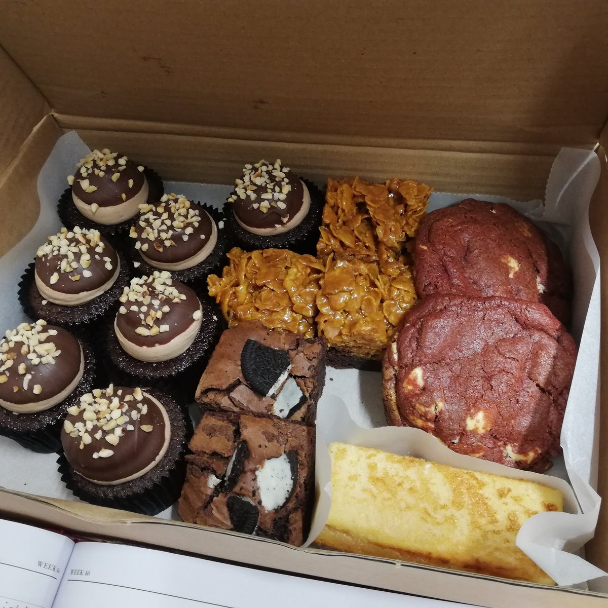 Well done to all the year 13s on finishing their mock exams, we are celebrating with cake 😋🥳