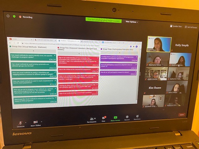 NTDCOUNTDOWN's tweet photo. Interactive segment using #funretro at the end of last night's #Participatory approaches @COR_NTD session, voting for the questions we think have the highest priority for #PAR going forwards (questions originated from breakout groups) #COR_NTD20 #beatNTDs  @Laura_Deano https://t.co/rXetoTphln