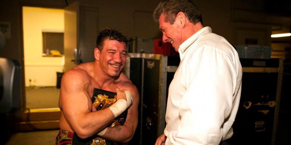 ladbible's tweet photo. 15 years ago today, the late great Eddie Guerrero passed away. 

One of the greatest pro-wrestlers to do it and a hero of many of our childhoods. 

RIP Eddie

Viva La Raza https://t.co/gBxRSt43wH
