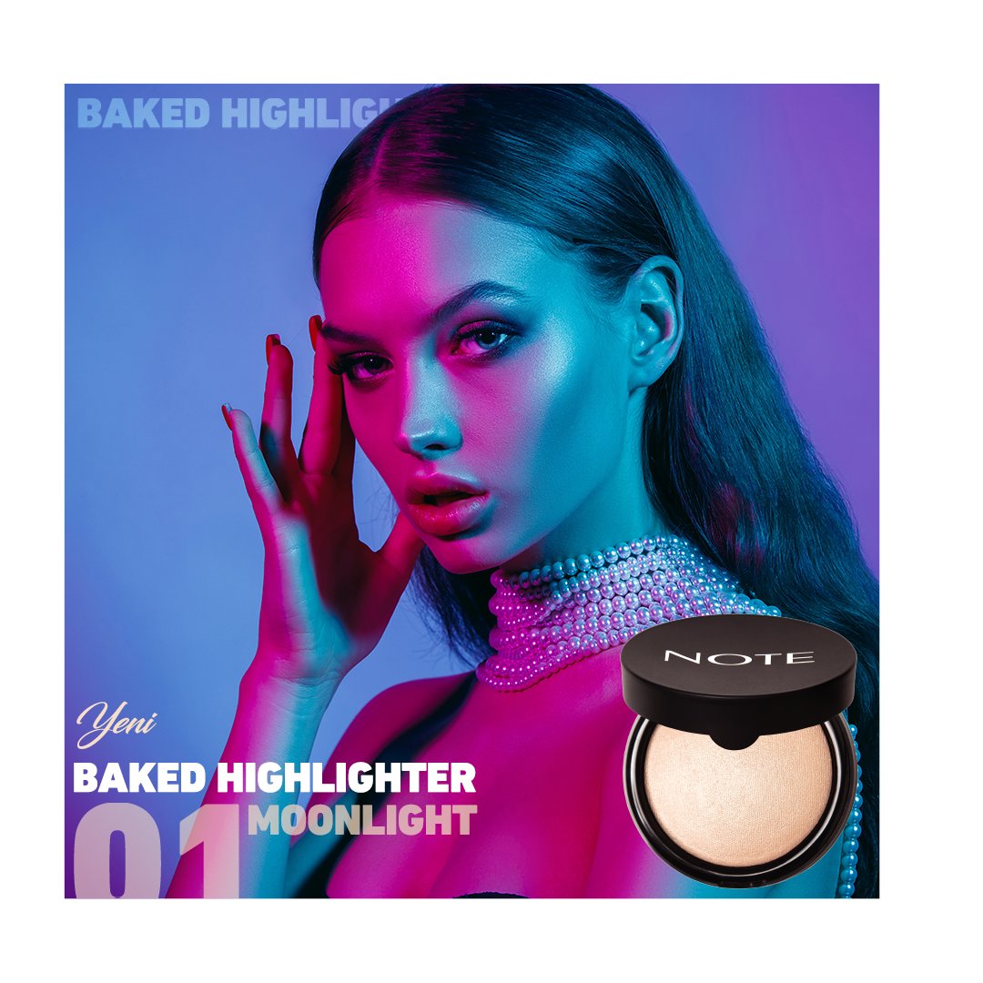 notevenezuela's tweet photo. Baked Highlighter será tu favorito cuando quieras realzar el brillo de tu piel. #NoteCosmeticsVenezuela #Proximamente #2021 https://t.co/kGpIREGwyd