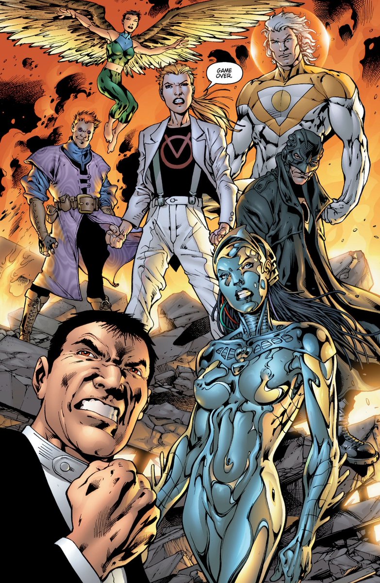 Game Over.
The Authority by @THEBRYANHITCH, Paul Neary & Laura DePuy.
#bryanhitch #paulneary #lauradepuy #warrenellis #theauthority #wildstorm #imagecomics #thecosmiccomicbookbroadcast #comicbookbroadcaster #comicbooks #ICON