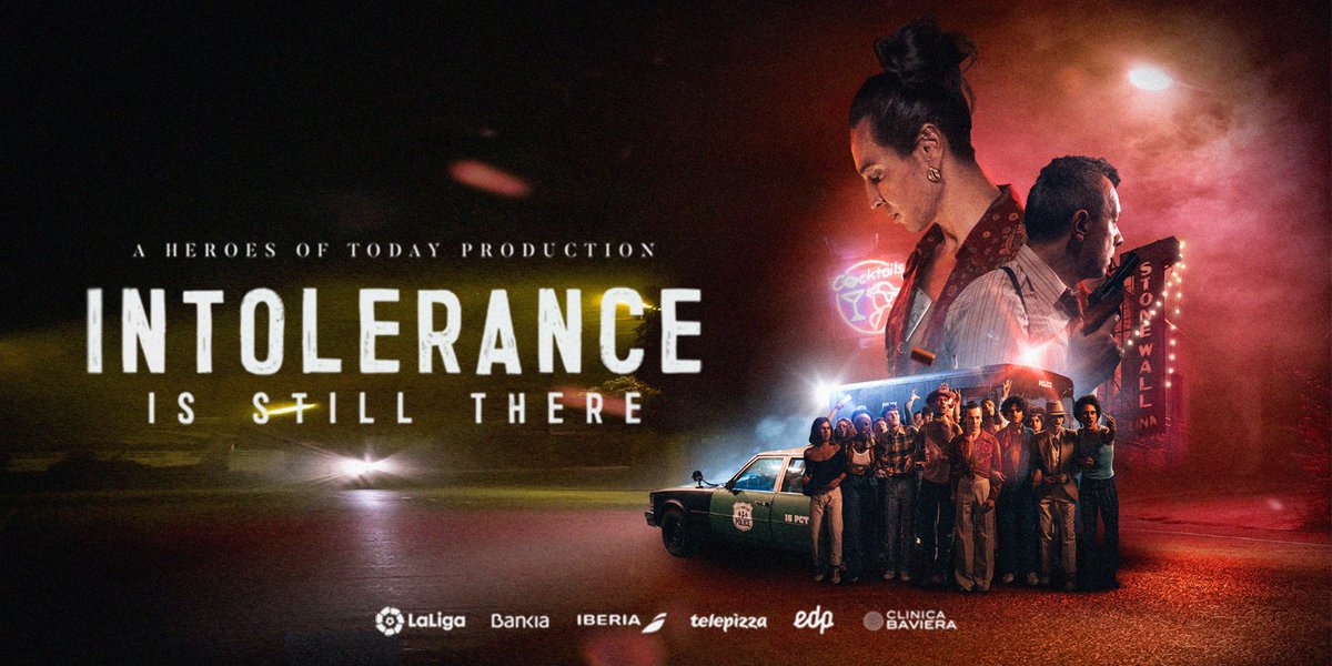 El próximo 16 de Noviembre, el día de la tolerancia, vuelve #HeroesdeHoy. Porque aunque la intolerancia sigue ahí, los héroes también.
El lunes estrenaremos la segunda producción en losheroesdehoy.com 

#IntoleranceIsStillThere

Gracias a la plataforma #HeroesdeHoy 👏
