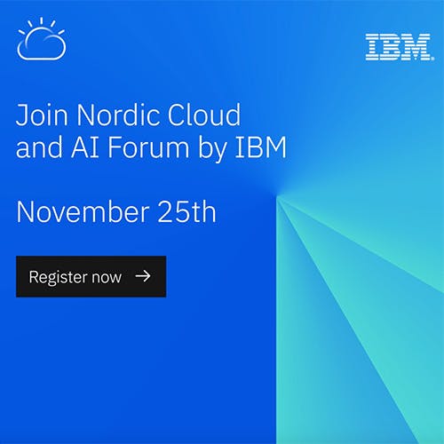 jorgen1972's tweet photo. Join the Nordic Cloud &amp; AI Forum on Nov 25th. Learn how cloud and AI can help you ensure business sustainability and accelerate business transformation. Sign up here: https://t.co/zFsKXfHdYT https://t.co/2BVq6WTomo https://t.co/NiOPaOf8Eb
