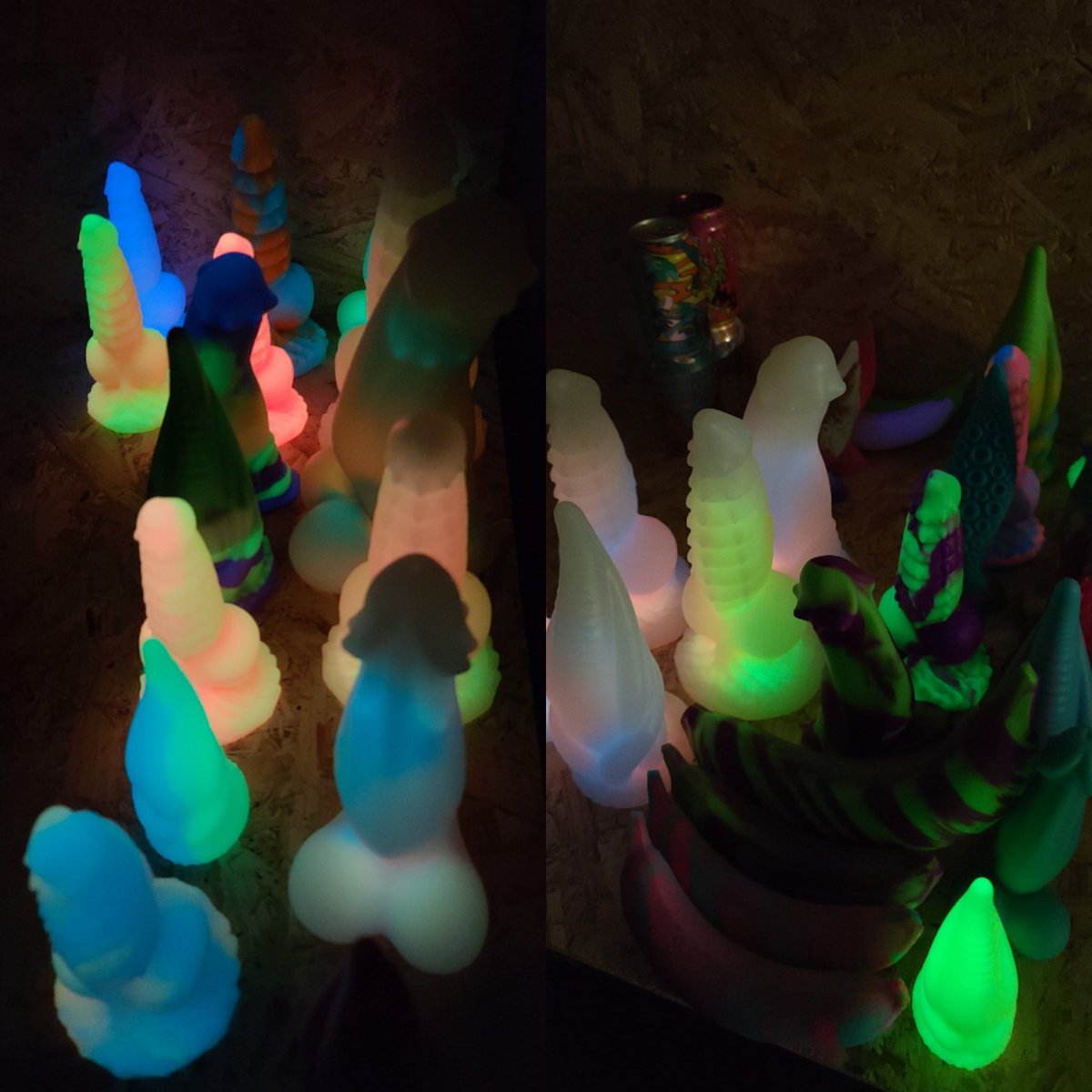 Phreakclub's tweet photo. Whos ready for a glowy drop today!?
We have glows and some of our first ever Dual Density toys!! 🤩😍
At 6PM GMT
#RETWEEET #glow #glowinthedark #dualdensity #fantasy #sexy #pride https://t.co/colpYyHhsK