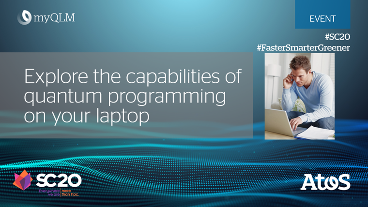 Eviden_Compute's tweet photo. By allowing all researchers, students and developers worldwide to download and use #myQLM for free, we moves one step further forward in our commitment to empower the #quantumcomputing community. 
Download #myQLM ▶ https://t.co/dBBRr1ddVu
#FasterSmarterGreener #MoreThanHPC #SC20 https://t.co/lcS1Y0TwCr