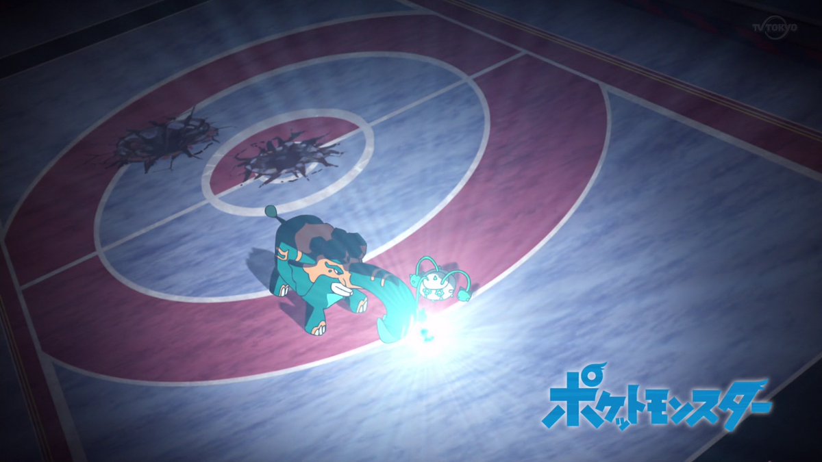 Zexy 真空波じゃなくって波動弾使えるよって 波動で伝えてる アニポケ Anipoke Pokemon45