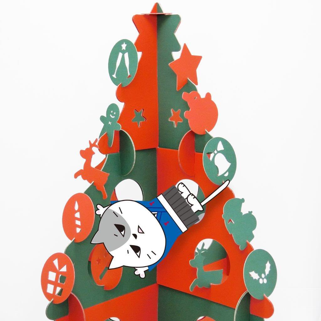 tamapack_design's tweet photo. 段ボール製のコンパクトに畳めるクリスマスツリー🎅でござる!
専用の段ボール製の飾りもあるでござる🎄
自社サイトで販売中😸
https://t.co/cwkAvcKUy7
#クリスマス
#クリスマスツリー
#ツートンノエルツリー
#Xmas
#段ボール
#タマパック
#TAMAPACK
#たま侍
#キャラクター
#ねこ https://t.co/okeSMvA96S