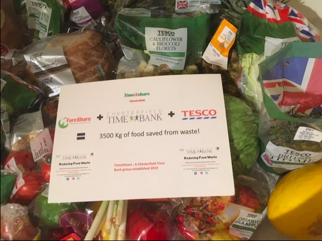 Cheztimebank's tweet photo. Time2Share surplus food collection
The current surplus food saved from waste is 3876KG - This is equivalent to 9206 meals. 
#Time2Share

@DerbyUni
#twittertakeover 
@Cheztimebank https://t.co/oE50I2kMIh
