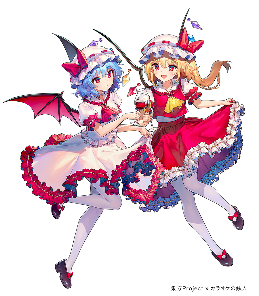 あいに 東方project カラオケの鉄人 のコラボイラストを12体描かせていただきました 1 2 T Co 1bfvyw7v5h