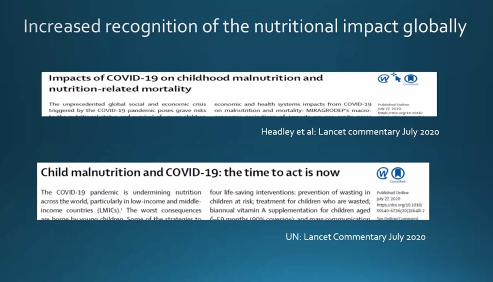 IntChildHealth's tweet photo. Need to weigh up the benefits of #COVID19 lockdown versus harms done by such measures in Sierra Leone

Major impact on deaths, essential health services, nutrition

Dr James Bunn of @WHO Sierra Leone at #ICHGNutrition https://t.co/OzcGGAeM88