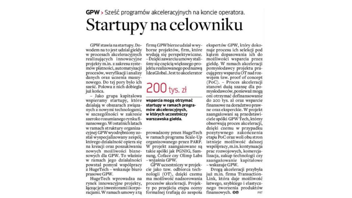 GPW_WSExchange's tweet photo. Jako grupa kapitałowa wspieramy #startup.y, które działają w obszarach związanych z nowymi technologami, w szczególności w zakresie szeroko rozumianego rynku finansowego.
Więcej na ten temat dziś w @Parkietcom 📰
#GPW #akceleracja #IdeaGlobal #HugeTech https://t.co/6dyY5a1Lrc
