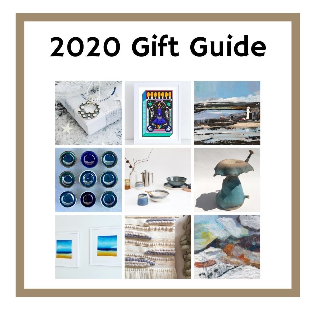 Check out this lush 2020 Gift Guide from the comfort of your favourite arm chair.
Just go to buff.ly/35np8tx 
Get organised for 'Chrimbo' by shopping online and early with some wonderful North East Artists and Artisan makers. #wbaylovesart #shoplocal #shopearly