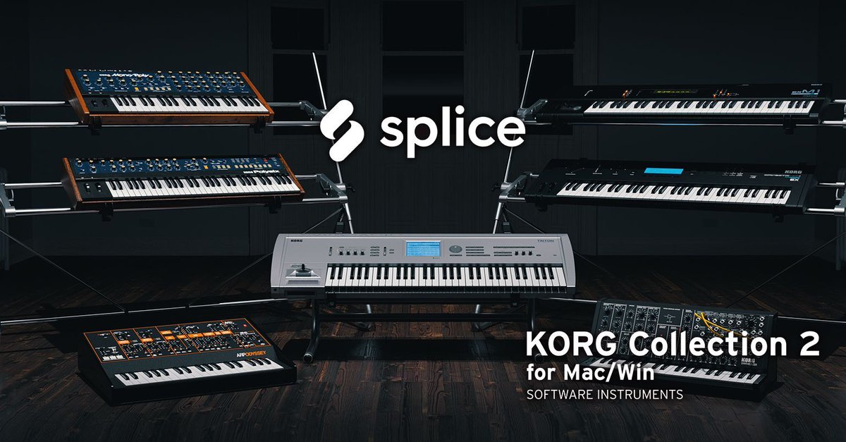 KorgUK's tweet image. If financial circumstances have prevented you from experiencing the joys of #musicproduction with the #KORGCollection #softwareinstruments, there is now a great solution in partnership with @splice: korg.com/uk/news/2020/1… #korgcollectionv2 #splice #renttoown