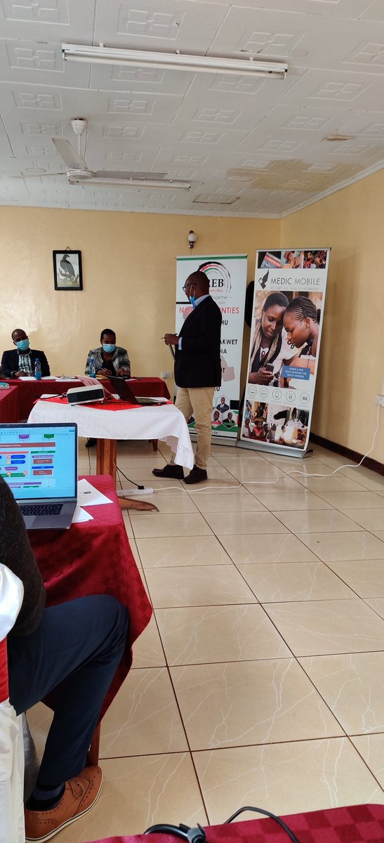 dericklungaho's tweet photo. @NorebKE CEO Dr. Dominic Biwot making his opening remarks during the Digitization of Community Health Services Workshop in Kapsabet today. @Medic was represented by @SimonMbae @dericklungaho @Michael_Korir https://t.co/jtEGEGC71k