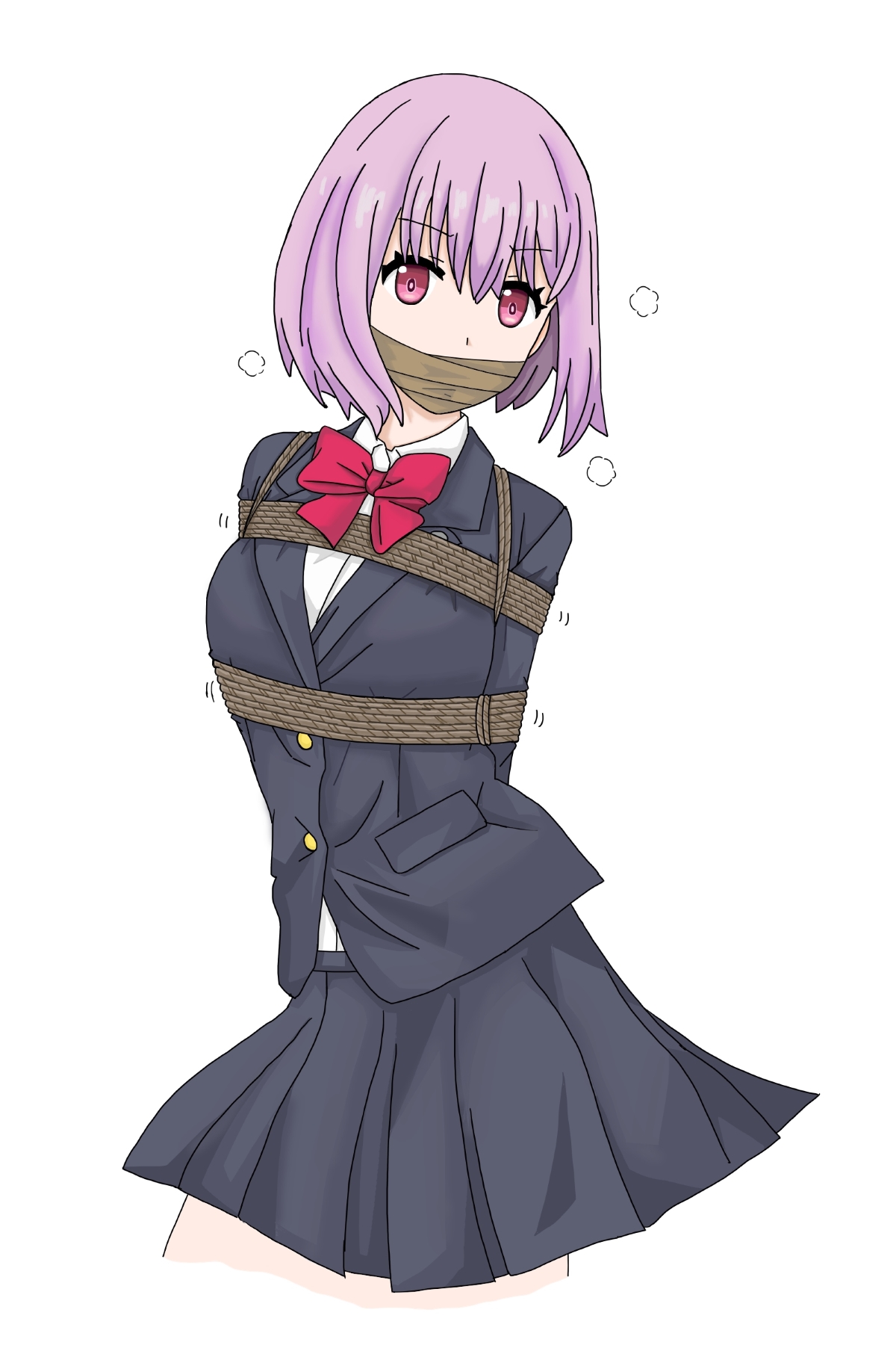 1 グリッドマンの新条アカネ パーカーの構造が分からず詰む未来が見えてたのでブレザーの方にした