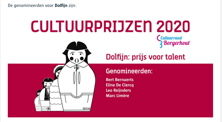 leoreijnders's tweet photo. Genomineerd jawel als Dolfijn !!!!!!
#leoreijnders #thecloudknitters #cloudforceone #radiobenelux #radiocentraal #Boho #cultuurprijzen #turnhoutsebaan #districtborgerhout #antwerpart #pleinmagazijn #dolfijn #genomineerd #funkymonkeyfriday https://t.co/U66NxlDzOo