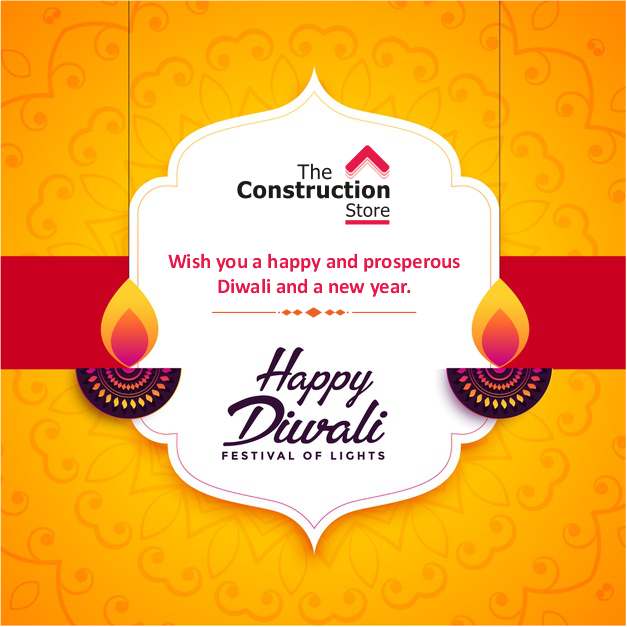 TCS_OnlineStore's tweet photo. Wish you a Happy and prosperous #Diwali and a #New_year.
 Let the festival of lights dispel the darkness and infuse us with 
hope and energy towards a better future

#The_Construction_Store https://t.co/cY1k5nsVPe