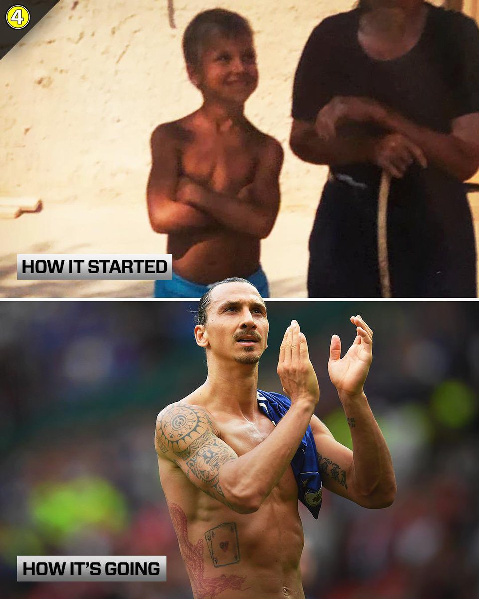 433's tweet photo. From Simba to Mufasa 🦁 @Ibra_official https://t.co/G21xT6QrGG